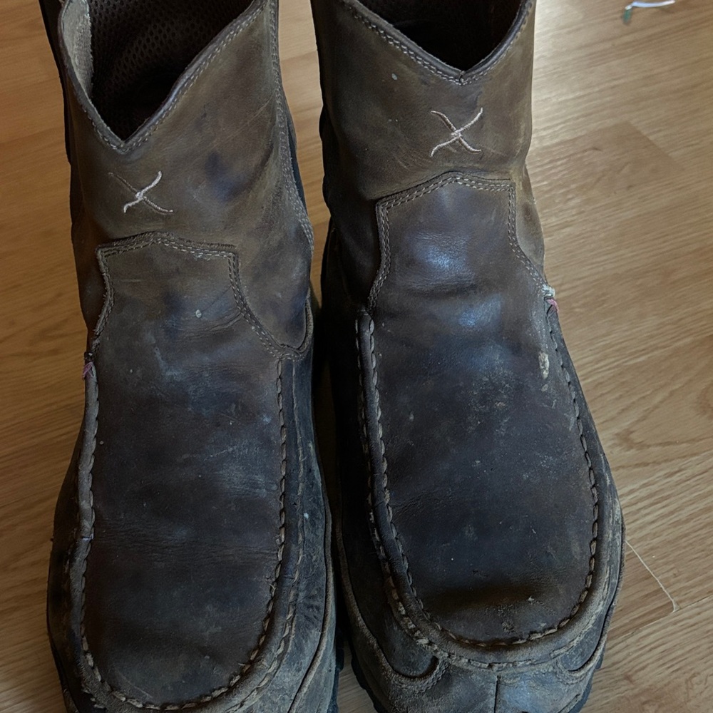 Twisted X Dark Brown Leather Boots